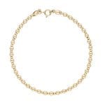 Damska bransoletka z kuleczek gold filled TWN GOLD Damska bransoletka z kuleczek 2 i 3mm gold filled