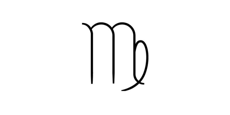 Baner kolekcja biżuterii z kamieniami dla znaku zodiaku Panna