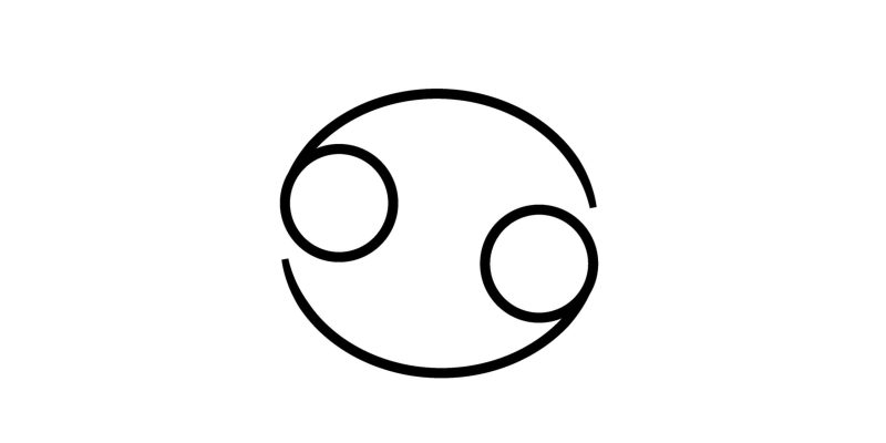 Baner kolekcja biżuterii z kamieniami dla znaku zodiaku Rak