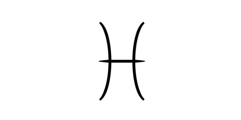 Baner kolekcja biżuterii z kamieniami dla znaku zodiaku Ryby