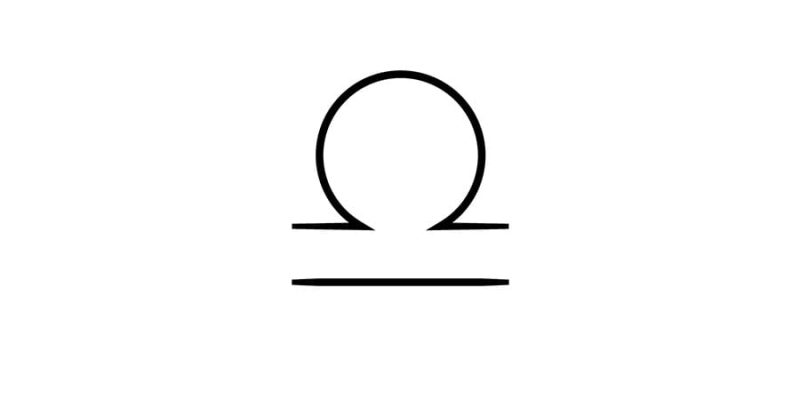 Baner kolekcja biżuterii z kamieniami dla znaku zodiaku Waga