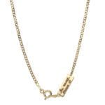 Pozłacany naszyjnik męski z grawerem Twoim własnym. Idealny na prezent