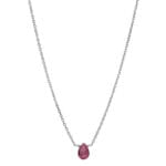 Naszyjnik z kamieniem granat